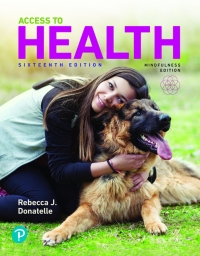Cover image: Access to Health (Pearson+) 16th edition 9780135451427