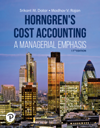 Cover image: Horngren's Cost Accounting 17th edition 9780135628478