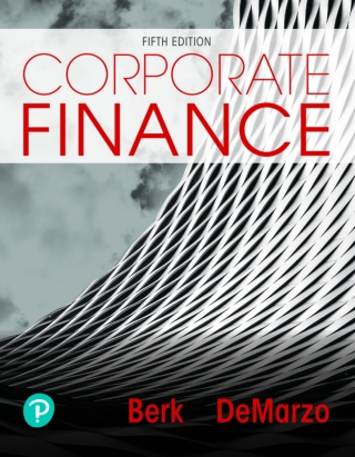 Cover image: Corporate Finance (Pearson+) 5th edition 9780135183809