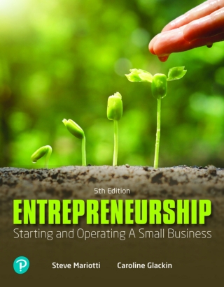 Cover image: Entrepreneurship: Starting and Operating A Small Business (Pearson+) 5th edition 9780135210529