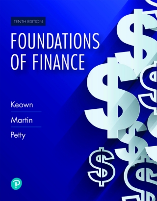Cover image: Foundations of Finance (Pearson+) 10th edition 9780134897264