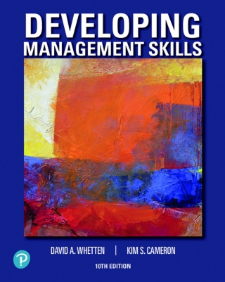Cover image: Developing Management Skills (Pearson+) 10th edition 9780135175460