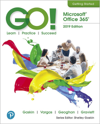 Cover image: GO! with Microsoft Office 2019 Getting Started 2nd edition 9780135672792