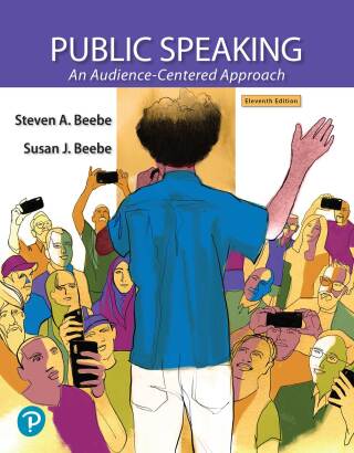 Cover image: Public Speaking: An Audience-Centered Approach 11th edition 9780135709719