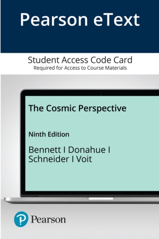 Cover image: The Cosmic Perspective 9th edition 9780135729496