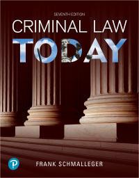 Cover image: Criminal Law Today 7th edition 9780135970386
