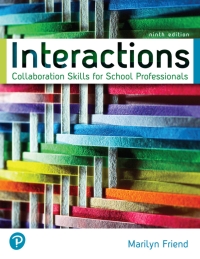 Cover image: Interactions: Collaboration Skills for School Professionals (Pearson+) 9th edition 9780135752388