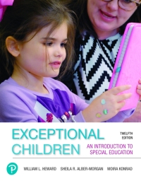 Cover image: Exceptional Children: An Introduction to Special Education (Pearson+) 12th edition 9780135756621