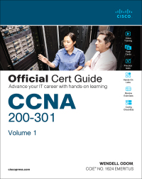 صورة الغلاف: CCNA 200-301 Official Cert Guide, Volume 1 1st edition 9780135792735
