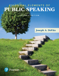 Cover image: Essential Elements of Public Speaking 7th edition 9780135709528