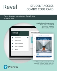 Cover image: Revel + Print Combo Access Code for Corrections 6th edition 9780135775929