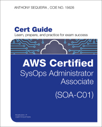 Immagine di copertina: AWS Certified SysOps Administrator - Associate (SOA-C01) Cert Guide 1st edition 9780135853252