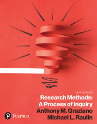 Cover image: Research Methods: A Process of Inquiry 9th edition 9780135705056