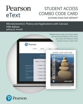 Cover image: Microeconomics: Theory and Applications with Calculus 5th edition 9780135789957