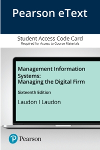 Cover image: Management Information Systems 16th edition 9780135791004