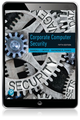Cover image: Corporate Computer Security (Pearson+) 5th edition 9780135822784