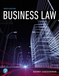 Cover image: 2019 MyLab Business Law with Pearson eText Access Code for Business Law 10th edition 9780135839041