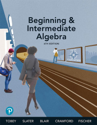 Cover image: Beginning & Intermediate Algebra 6th edition 9780135837917
