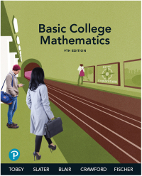 Cover image: Basic College Mathematics 9th edition 9780135840658