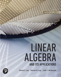 Cover image: Linear Algebra and Its Applications 6th edition 9780135851258