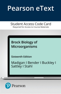 Cover image: Brock Biology of Microorganisms 16th edition 9780135860625
