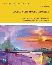 Cover image: Social Work Macro Practice (Pearson+) 7th edition 9780135868386