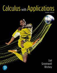 Cover image: Calculus with Applications 12th edition 9780135871072