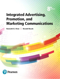 Cover image: 2019 MyLab Marketing with Pearson eText Access Code for Integrated Advertising, Promotion, and Marketing Communications 8th edition 9780135879399