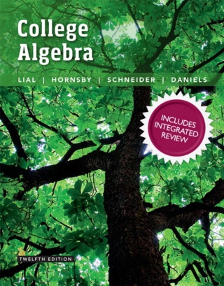 Cover image: College Algebra with Integrated Review -- MyLab Math with Pearson eText 12th edition 9780135910214