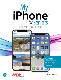 Cover image: My iPhone for Seniors 6th edition 9780135912553
