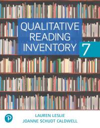 Cover image: Qualitative Reading Inventory 7th edition 9780137560875