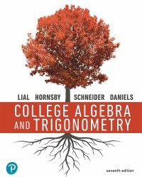 Cover image: College Algebra and Trigonometry 7th edition 9780135924549