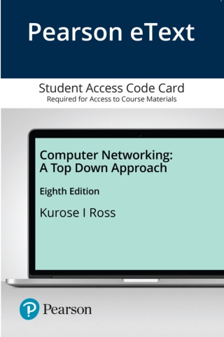 Cover image: Computer Networking 8th edition 9780135928790