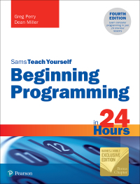 Imagen de portada: Beginning Programming in 24 Hours, Sams Teach Yourself (Barnes & Noble Exclusive Edition) 4th edition 9780135937549