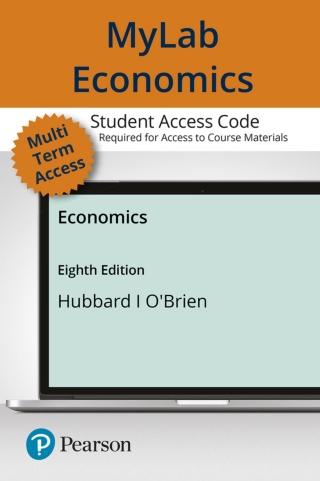 Cover image: MyLab Economics with Pearson eText Access Code for Economics 8th edition 9780135957349