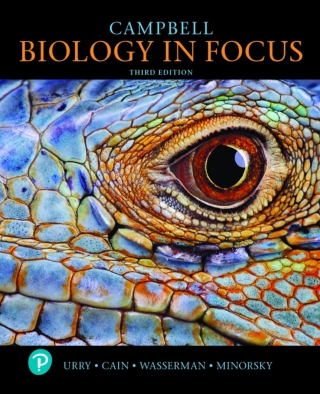 Cover image: Campbell Biology in Focus (Pearson+) 3rd edition 9780134895727