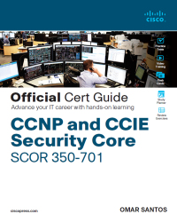 صورة الغلاف: CCNP and CCIE Security Core SCOR 350-701 Official Cert Guide 1st edition 9780135971970