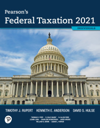 Cover image: Pearson's Federal Taxation 2021 Individuals 34th edition 9780135981412