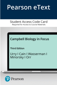 Cover image: Campbell Biology in Focus 3rd edition 9780136205203