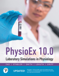 Cover image: PhysioEx 10.0: Laboratory Simulations in Physiology 1st edition 9780136447658
