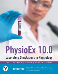 PhysioEx 10.0: Laboratory Simulations in Physiology 1st edition 