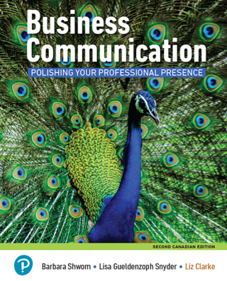 Cover image: Business Communication: Polishing Your Professional Presence (Canadian Edition) 2nd edition