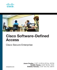 Cover image: Cisco Software-Defined Access 1st edition 9780136448389