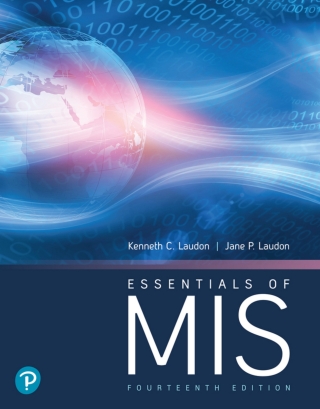 Cover image: Essentials of MIS (Pearson+) 14th edition 9780136500810