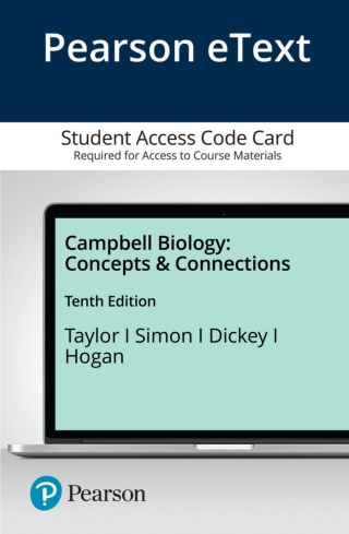 Cover image: Campbell Biology: Concepts & Connections 10th edition 9780136538875