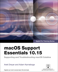Cover image: macOS Support Essentials 10.15 - Apple Pro Training Series 1st edition 9780136552192