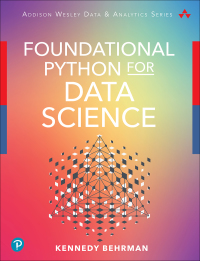 Cover image: Foundational Python for Data Science Pearson uCertify Course Access Code Card 1st edition 9780136624356