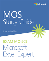 Cover image: MOS Study Guide for Microsoft Excel Expert Exam MO-201 1st edition 9780136627524