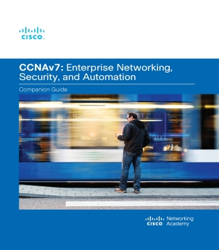 Cover image: Enterprise Networking, Security, and Automation Companion Guide (CCNAv7) 1st edition 9780136634324