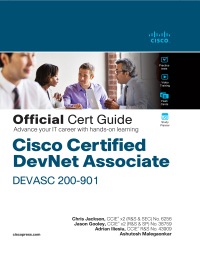 Cover image: Cisco Certified DevNet Associate DEVASC 200-901 Official Cert Guide 1st edition 9780136642961